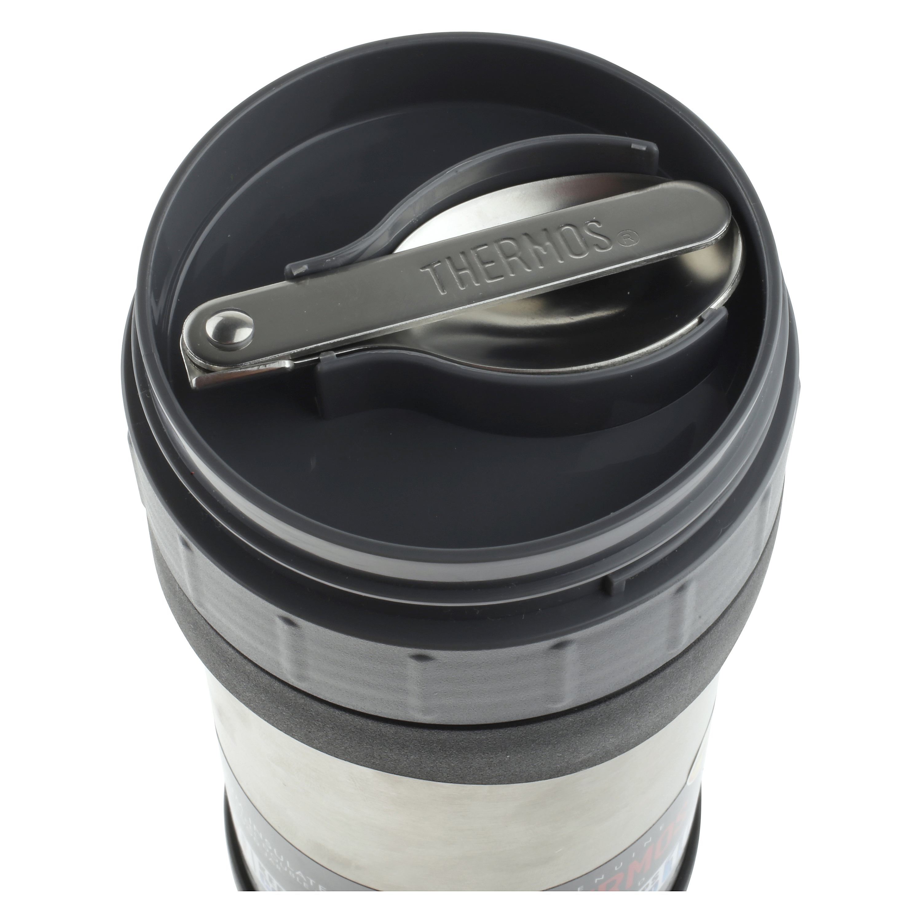 Cereal 2 Go 2 Compartment Travel Cup Spoon With Screwable Lid Butterfly Design
